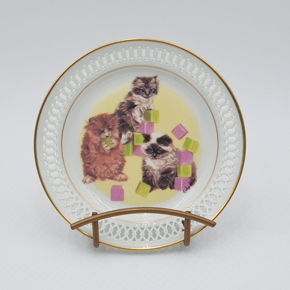 Bing & Grondahl New Generation The Kittens Limited Edition Collectable Plate